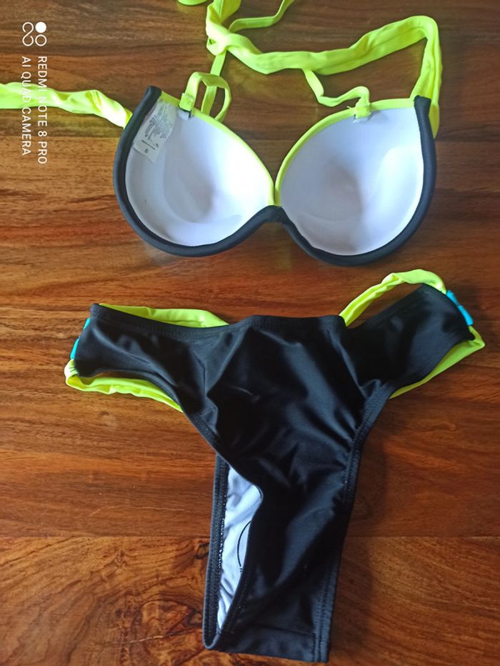 Maillot de Bain Femme 2 pièces Taille 34 - photo numéro 2