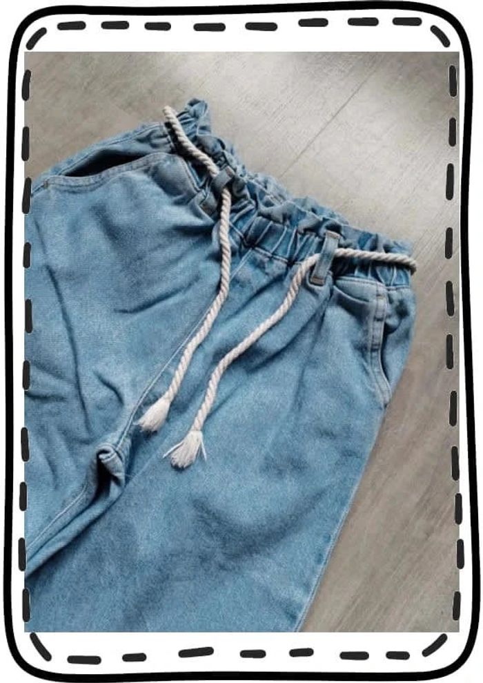 Jean Taille Haute Fille - photo numéro 5