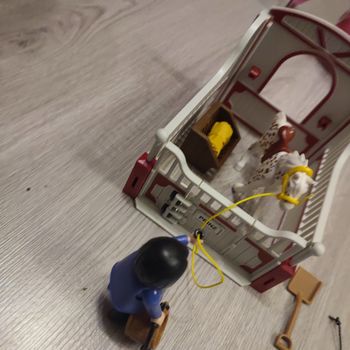 Playmobil 5107 cheval et monitrice COMPLET