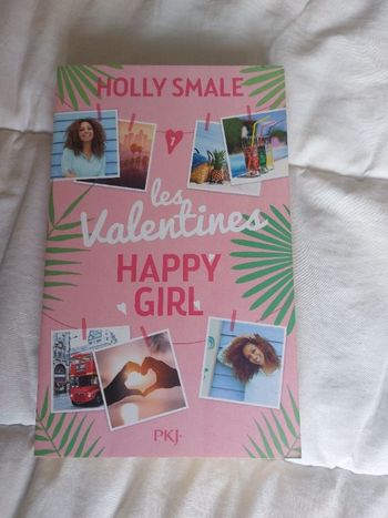 Livre titre Les Valentine happy girl