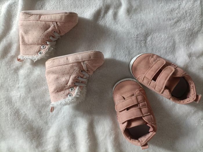Lot de 2 paires de chaussures bébé