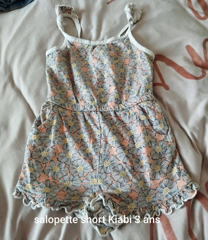 Salopette short Kiabi 3 ans