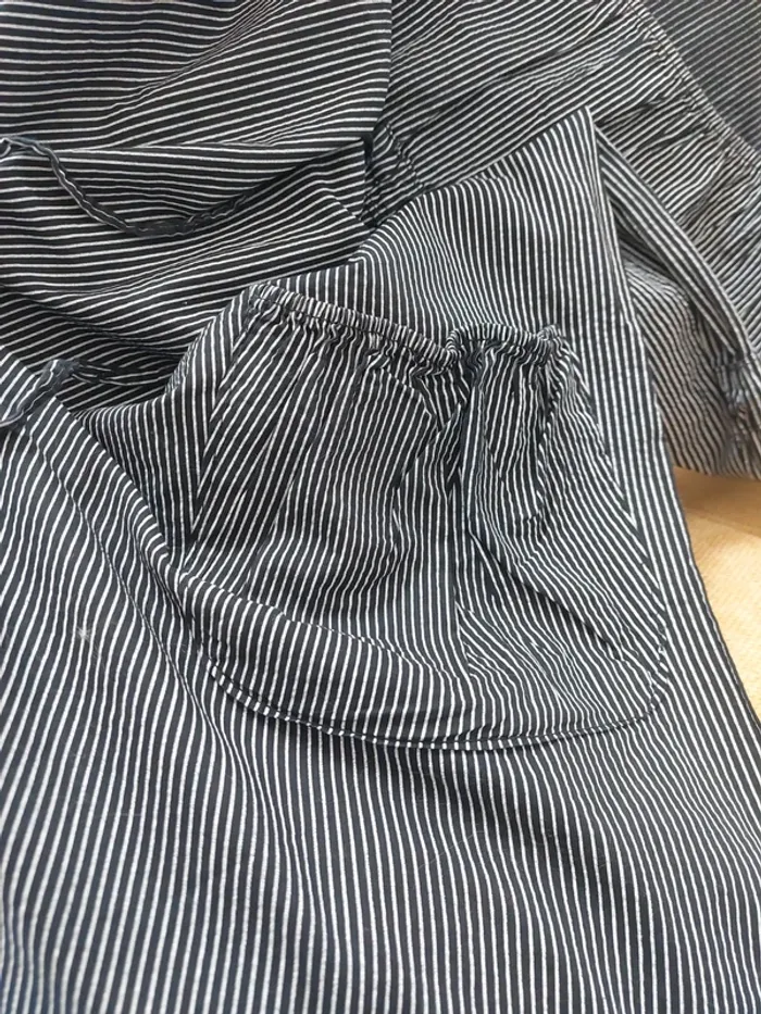 Robe d été  à rayure verticale grande taille - photo numéro 5