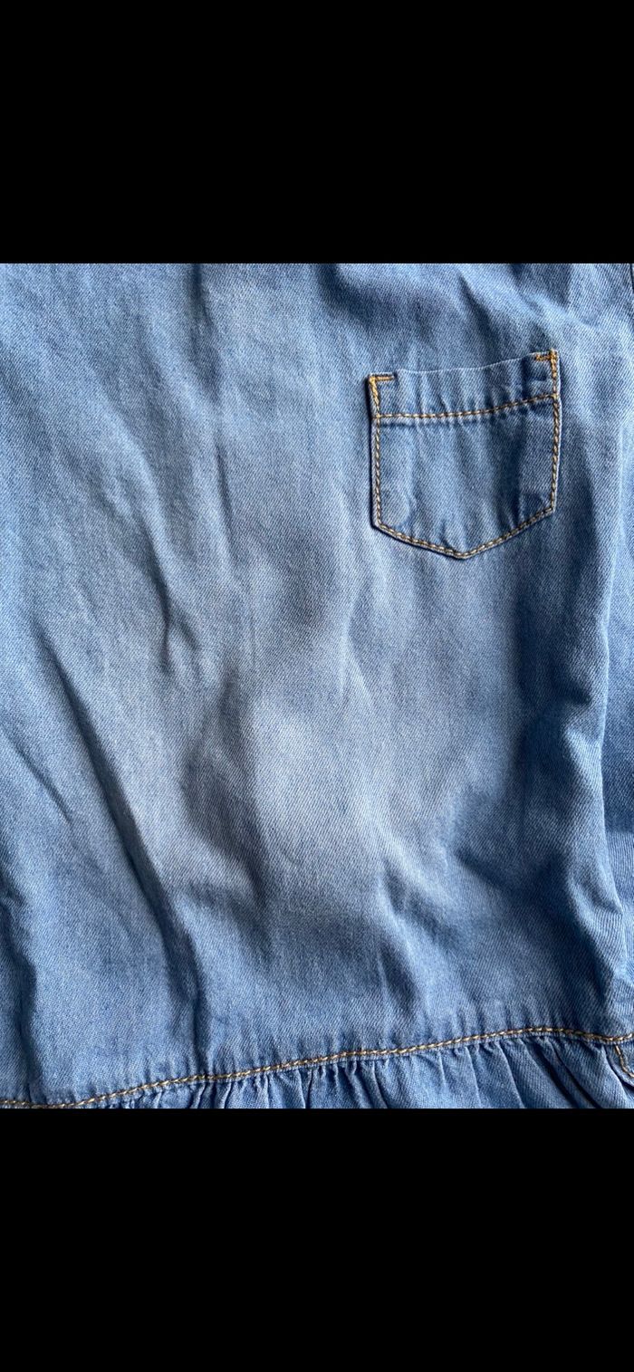 Robe en jean manches longues 4 ans - photo numéro 6
