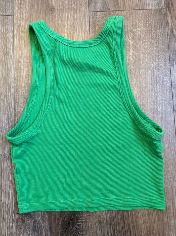 Top Zara vert - photo numéro 3