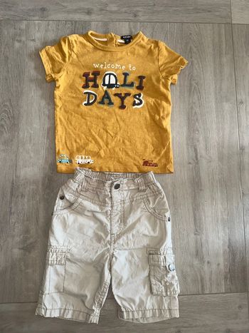 T-shirt et short bébé