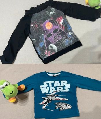 Lot star wars Sweet et tee shirt manche longue