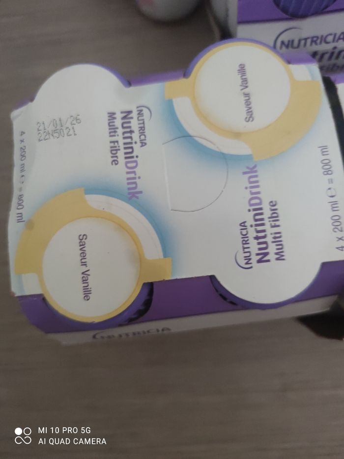 Lot nutricia nutrini Drink multi fibre - photo numéro 5