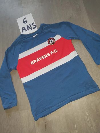 Maillot t-shirt 6ans garçon