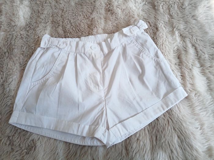 Short élegant blanc fille 6 ans - Newness - photo numéro 2