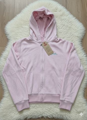 Sweat à capuche zippé Levi's - Rose Pastel (Neuf)