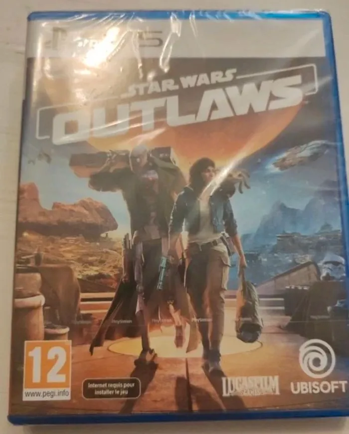 Star Wars Outlaws ps5 sous cellophane d'origine
