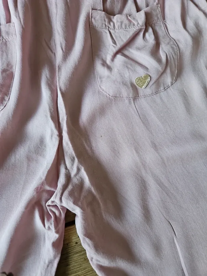 Combi pantalon rose - photo numéro 3