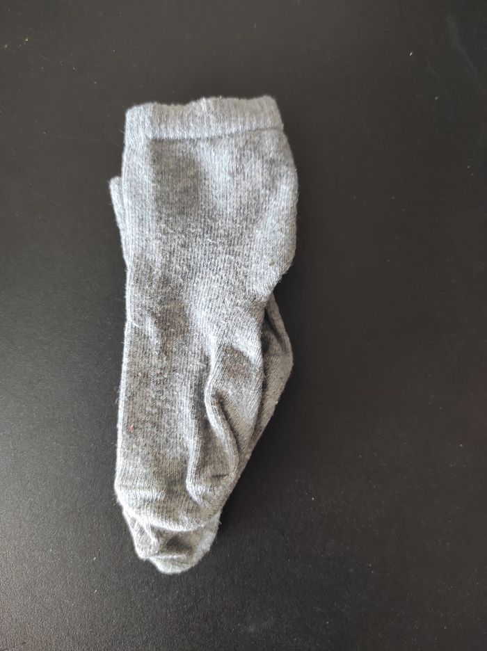 🧦 Lot de chaussettes garçon – pointure 21-23, moutarde / gris / bleu - photo numéro 4