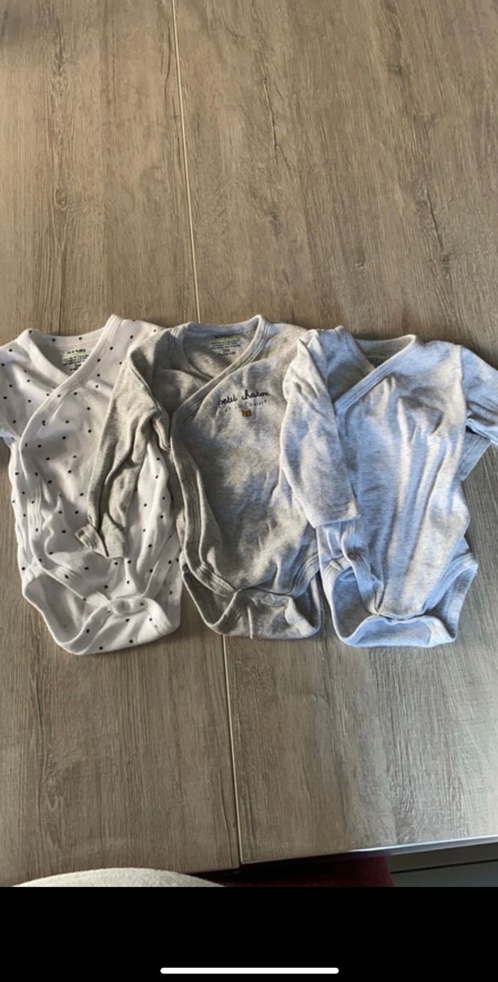 Lot de bodies manche longue