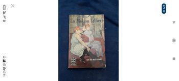 Livre la maison Tellier Guy de Maupassant