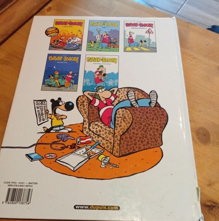 bande dessinée bd Parker & Badger mon frère ce blaireau tome 5 - photo numéro 2