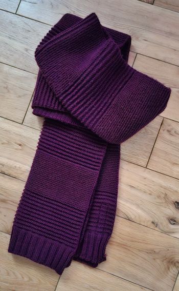 écharpe ZARA bordeaux