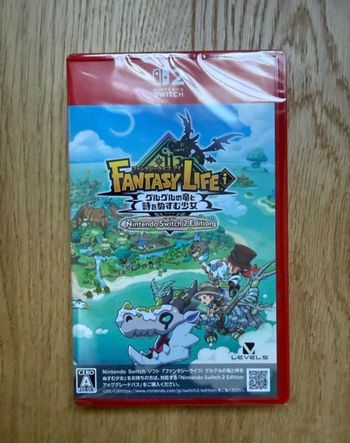 Fantasy Life i: La Voleuse de Temps (The Girl Who Steals Time), Jeu Edition Nintendo Switch 2 NEUF sous blister