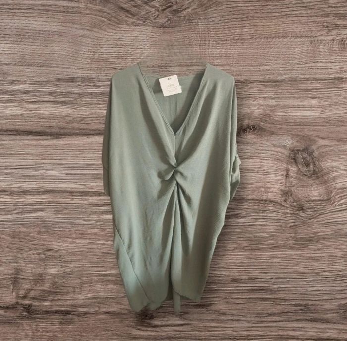 Robe longue oversize kaki Made In Italy T.U