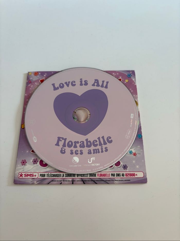 CD enfant - Love is all de Florabelle et ses amis - photo numéro 3