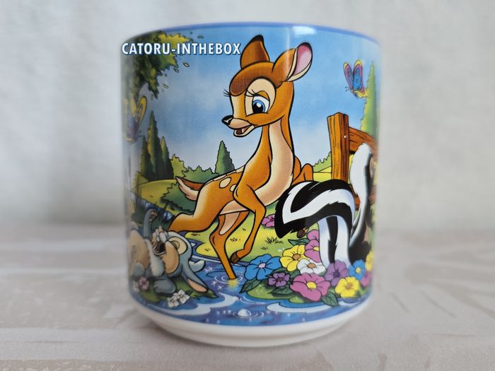 Tasse / Mug / Cup scène Disney Classics Bambi Féline Fleur Panpan / Thumper - photo numéro 6