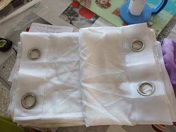 Paire de voilages porte fenêtre 