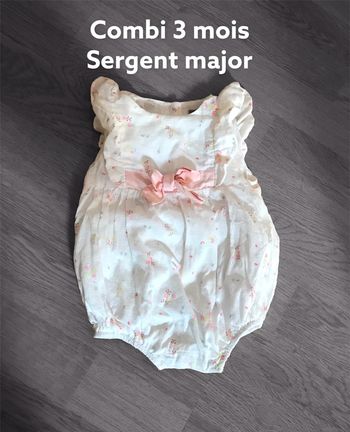 Combinaison 3 mois sergent major