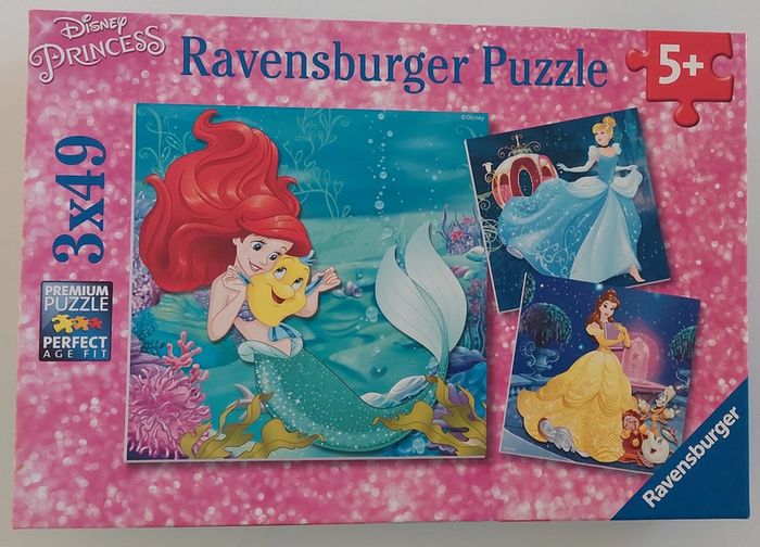 3 Puzzles princesses