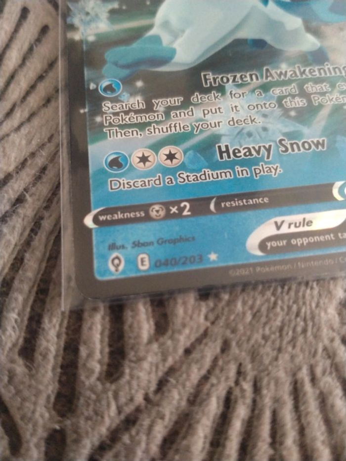 Carte Pokémon ANG "neuve" - photo numéro 2