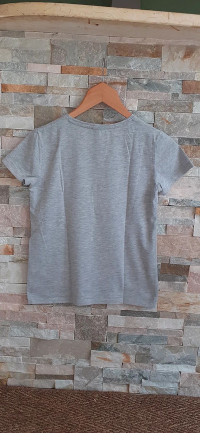 Tee shirt gris Bizzbee T 36 - photo numéro 5
