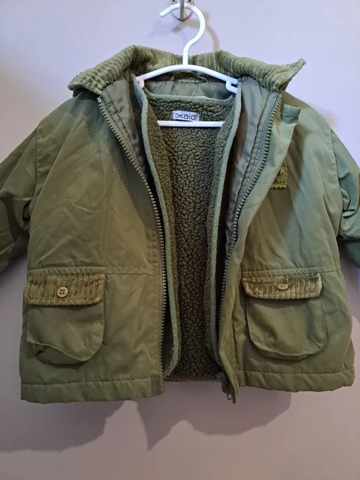 Manteau - Okaidi - 12 mois - photo numéro 2