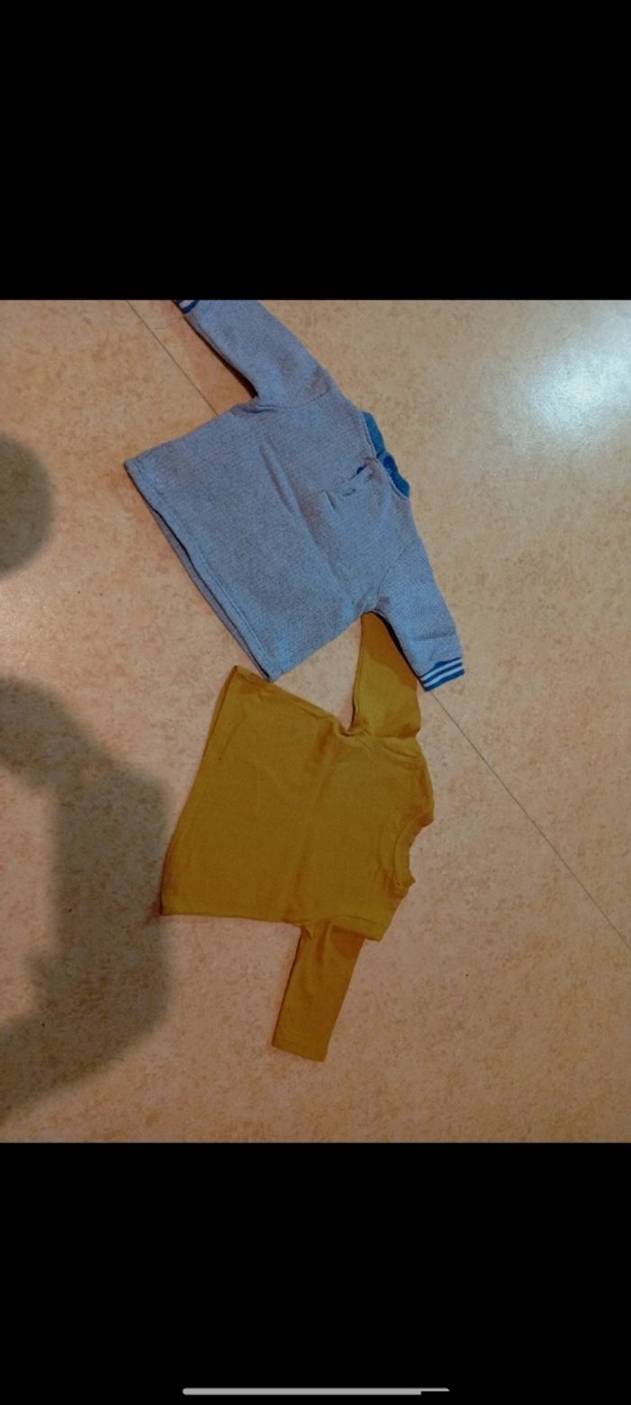 Lot haut manche longue taille 6 mois - photo numéro 4