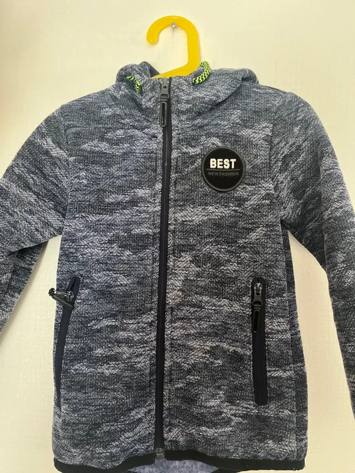 Veste bleue - photo numéro 2