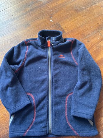 Polaire Queshua 3-4 ans bleue