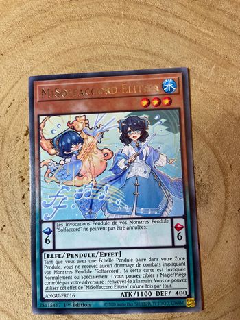Carte Yu-Gi-Oh! : MiSolfaccord Eliteia - ANGU-FR016