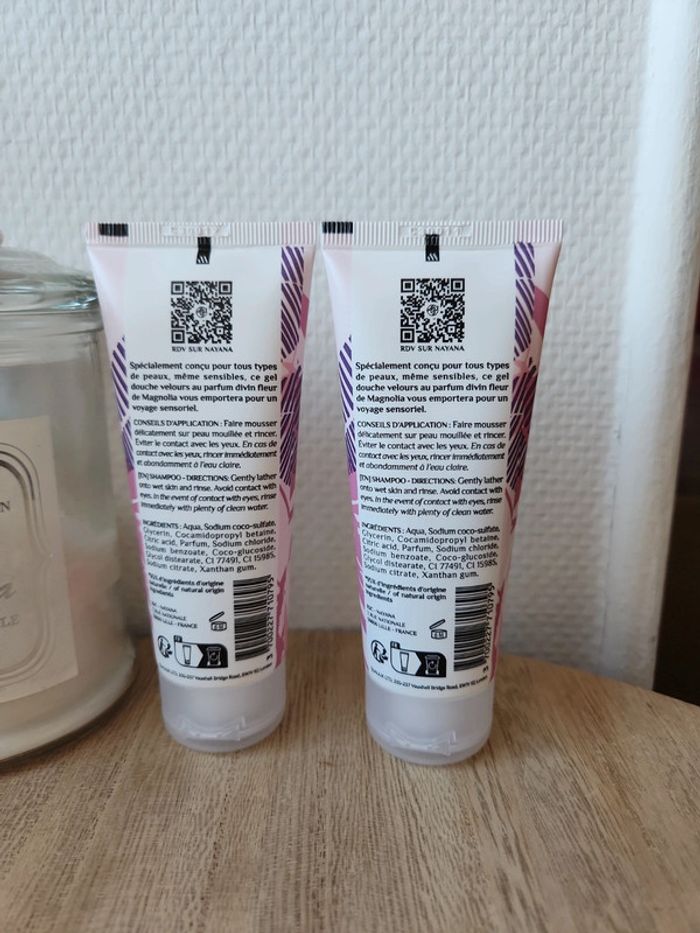 🌺Lot de gel douche douceur velours parfum divin Nayana🌺 - photo numéro 3