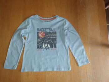 Tshirt 5 ans bleu ciel