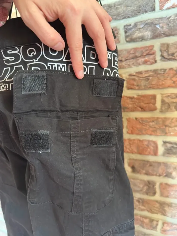 Short noir cargo homme Black Squad Taille S / 36 - photo numéro 9