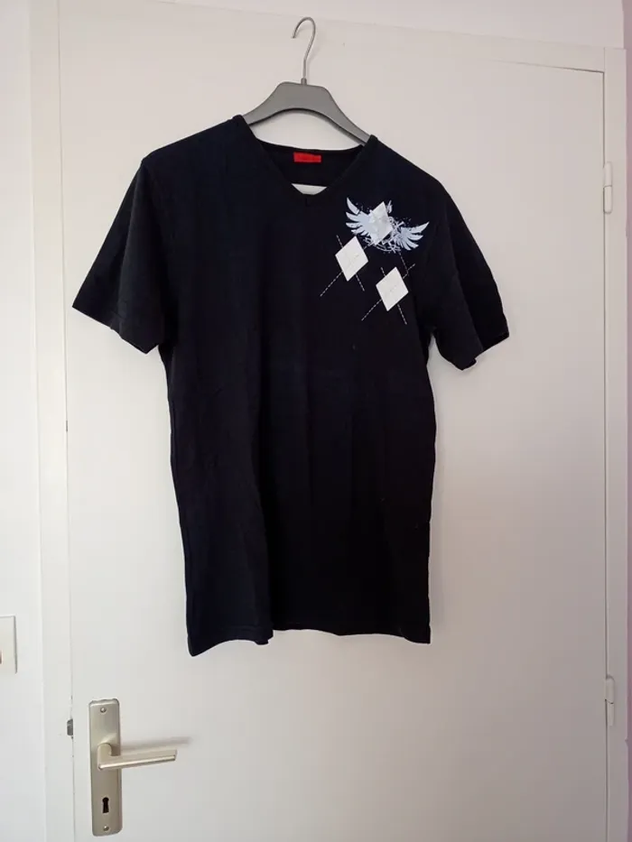 Tee shirt col en V  Homme L