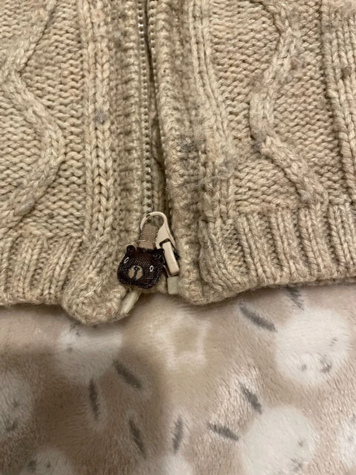 Gillet zipper 12 mois sergent major - photo numéro 3