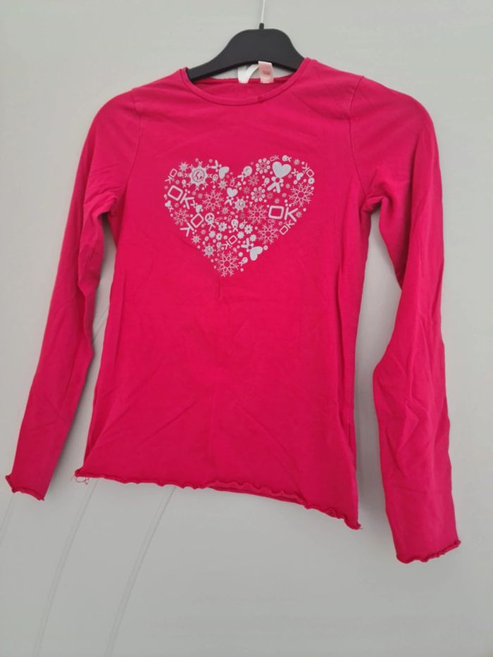 T-shirt okaidi 12 ans rouge