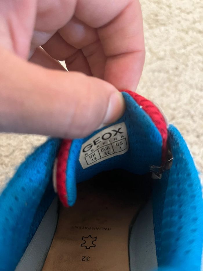 Basket Geox Multicolore taille 32💫 - photo numéro 6