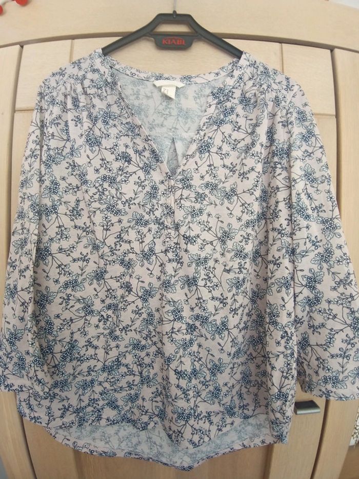 Haut fleuri femme H&M taille M