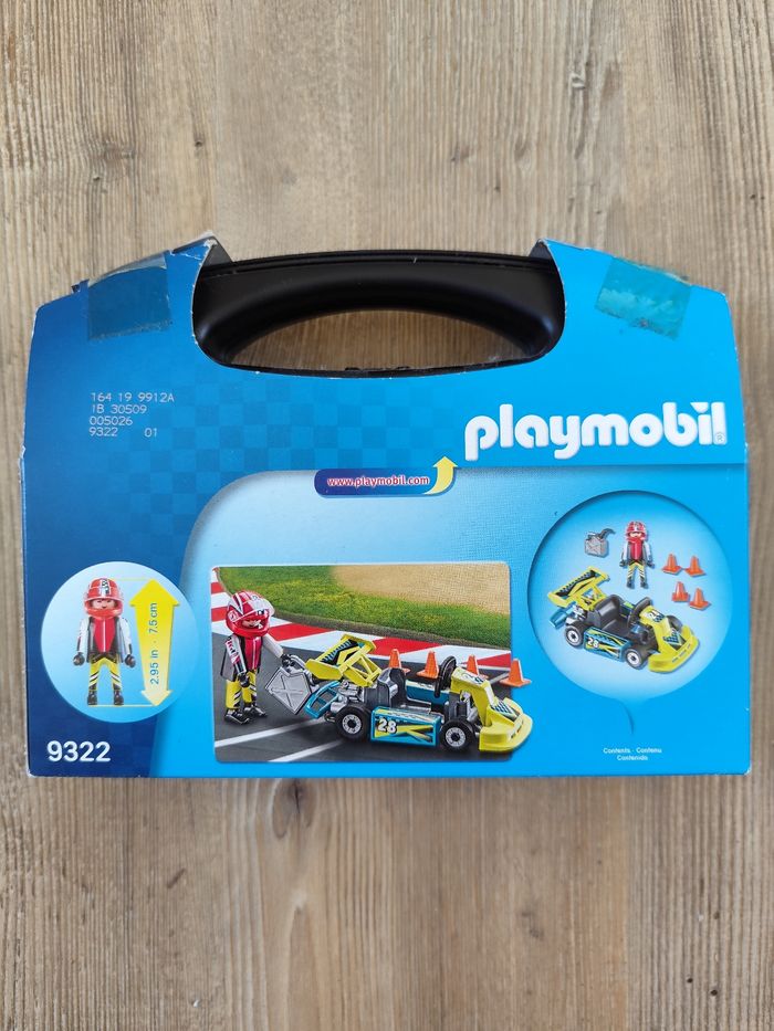 Playmobil City Action 9322 - Valisette pilote de karting - photo numéro 2