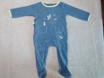 Pyjamas bleu Sergent Major (réf interne A30)(familleac72)