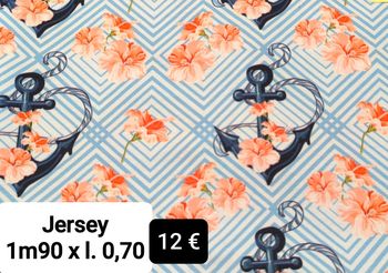 Jersey bleu ancre marine