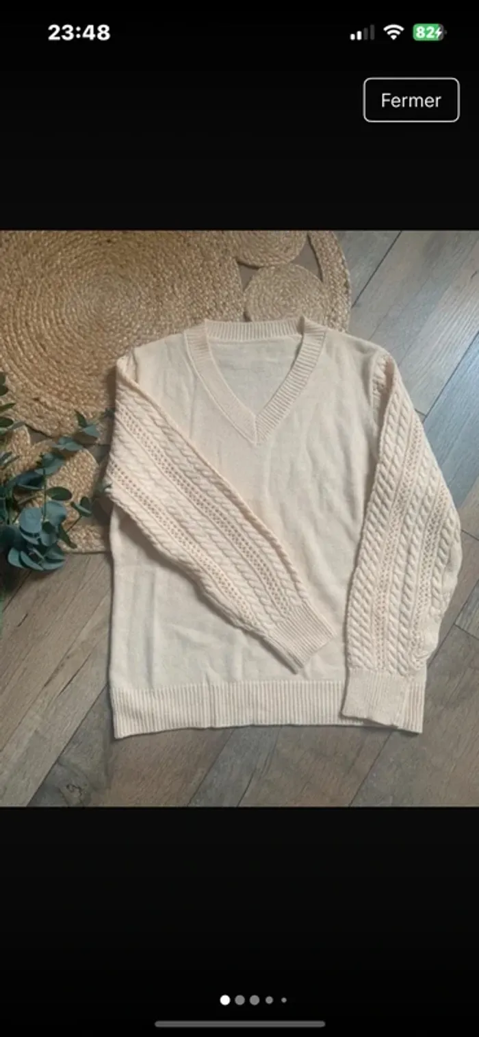 Pull vintage 38 neuf