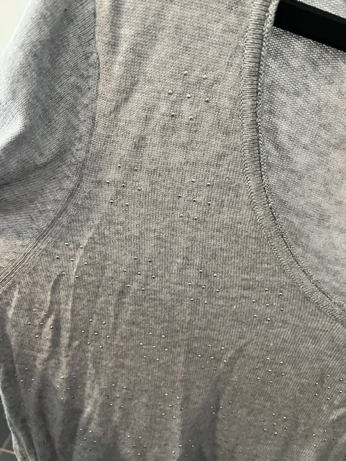 Pull fin gris  Taille Unique - photo numéro 3