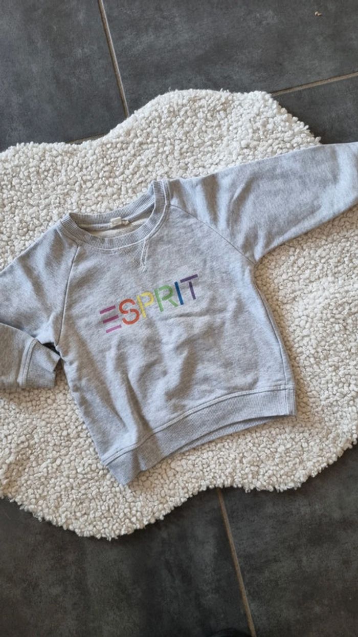 Sweat Esprit 98 - 3 ans garçon gris sympa - photo numéro 2
